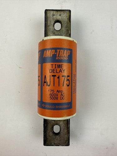 GOULD SHAWMUT AJT175 600VAC 500VDC 175A AMP-TRAP 2000 TIME DELAY FUSE2