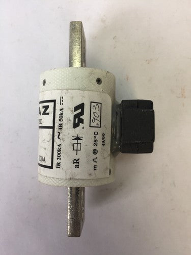 FERRAZ A025R100IL PROTISTOR FUSE 100AMP 250VAC2