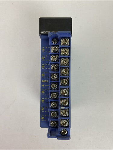 YOKOGAWA F3AD08-1N A/D CONVERTER MODULE MISSING PLASTIC DOOR COVER0