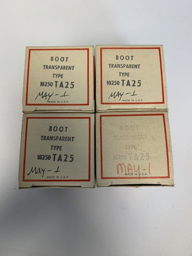 Cutler-Hammer Boot Transparent 10250TA25 "Lot of 4"0