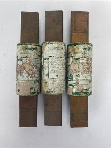 BUSSMANN KTN200 LIMITRON FAST-ACTING CLASS RK1 FUSE 200AMP 250VAC (LOT OF 3)4