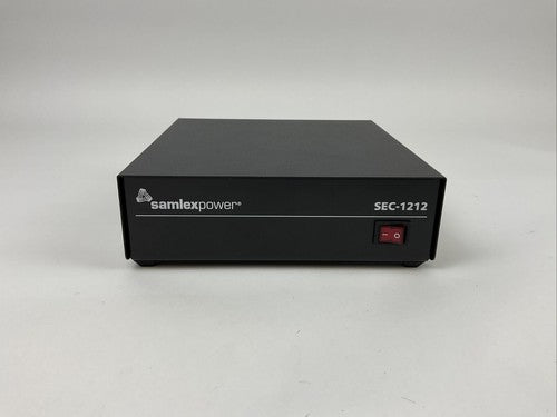 SAMPLEX POWER SEC-1212 SWITCH MODE DC POWER SUPPLY 10AMPS 13.8VDC8