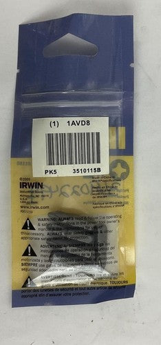 IRWIN 3510115B PHILLIPS INSERT BIT 1AVD8 BAG OF 5 ****LOTOF17****3