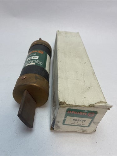 BRUSH KOS400 CLASS K5 ONE TIME FUSE 600VAC 400AMP0