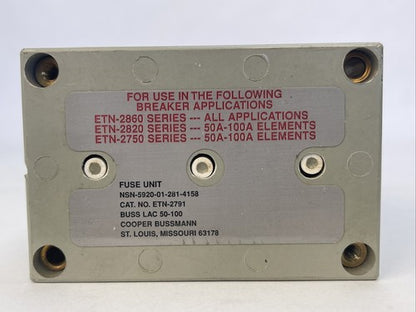 BUSS LAC-50-100 FUSE UNIT0