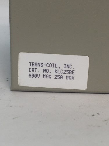 TCI KLC25BE dv/dTGUARD KLC OUTPUT FILTER 600V 25A1