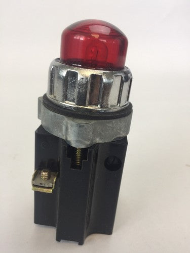 FURNAS BJLD11 OIL TIGHT PILOT LIGHT 120VAC RED LENS4