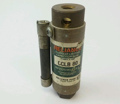 Reliance Current Limiting Capacitor Fuse 80 Amp CCLB-800
