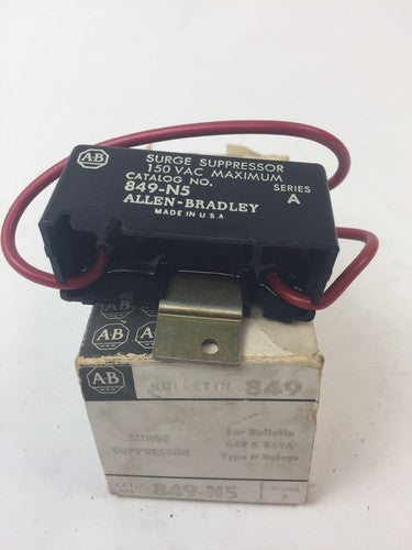 ALLEN BRADLEY 849-N5 SURGE SUPRESSOR 150VAC SERIES A0