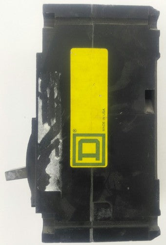 SQUARE D FAL24040 SERIES 2, 2 POLE, 40AMP, 480V CIRCUIT BREAKER, FAL-24040, USED2