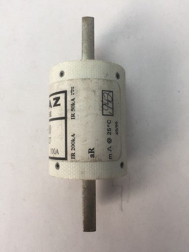 FERRAZ A025R100 PROTISTOR FUSE 250VAC 100AMP2
