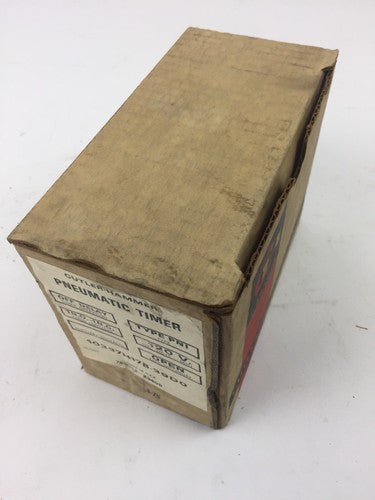 CUTLER HAMMER 10337H178-39D0 PNEUMATIC TIMER TYPE PNI 1 N.O.-1 N.C. COIL 120V 1