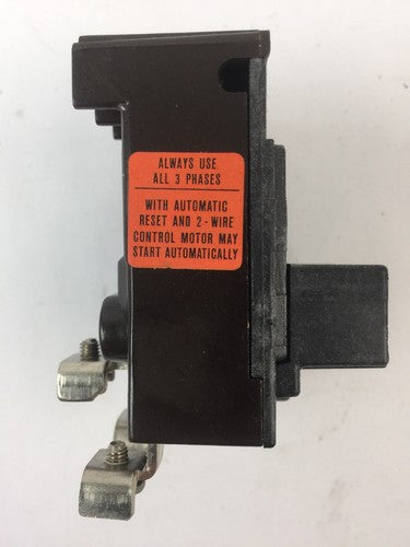 KLOCKNER MOELLER Z0-6,6/K-NA BIMETAL RELAY 600VAC 3.3-6.6AMP3