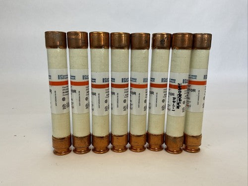 FERRAZ SHAWMUT TRS2-8/10R 2 8/10A 600V TRI-ONIC FUSE DUAL ELEMENT (LOT OF 8)4
