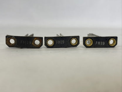 EATON / CUTLER HAMMER / WESTINGHOUSE FH19 HEATER (LOT OF 3)0