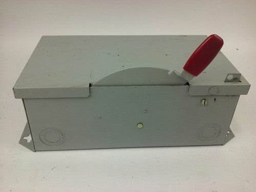 WESTINGHOUSE, HUN362, SAFETY SWITCH, 60A, 600V, 3P, TYPE 1 INDOOR, MISSING PARTS6