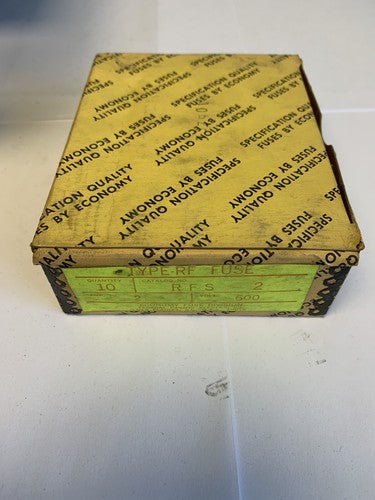 Economy Fuse RFS2 2A 600V Fuse "Lot of 10"0