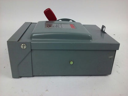 WESTINGHOUSE RGUN221 SAFETY SWITCH, 30A, 240V, 2P, NON FUSE, TYPE 3R RAINPROOF9