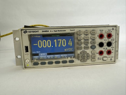 KEYSIGHT 34465A 6 1/2 DIGITAL MULTIMETER TRUEVOLT 100/120/220/240VAC0