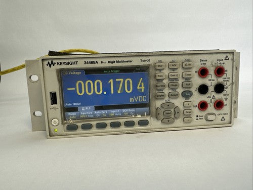 KEYSIGHT 34465A 6 1/2 DIGITAL MULTIMETER TRUEVOLT 100/120/220/240VAC0