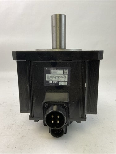 PANASONIC MHMA202P1G AC SERVO MOTOR REV 2000 R/MIN INPUT 200VAC OUTPUT 2.0 kW0