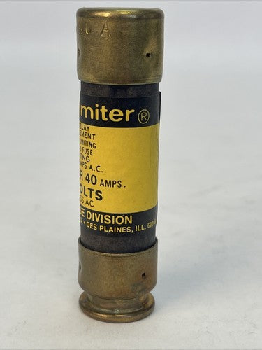 ECONOMY LENR 40 ECON-LIMITER TIME DELAY CLASS RK5 FUSE 40A 250VAC (BOX OF 10)3