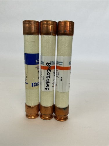 FERRAZ SHAWMUT TRS5R 5A 600V TRI-ONIC FUSE DUAL ELEMENT TIME DELAY (LOT OF 3)4