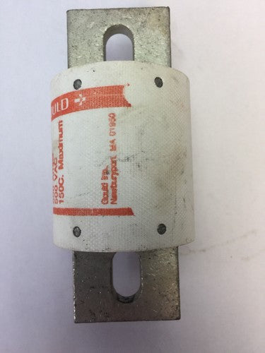 GOULD SHAWMUT AMPTRAP A50P500 FUSE 500 AMP 500VAC TYPE 4 FORM 1014