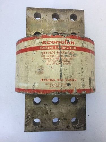 ECONOMY LCL-5000 ECONOLIM CURRENT LIMITING FUSE CLASS L 5000AMP 600VAC4
