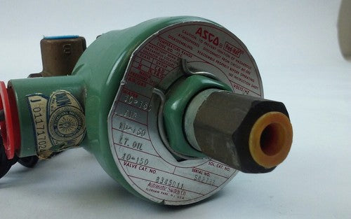 ASCO 8345D11 SOLENOID VALVE 110V 50 HZ 120 V 60 HZ 11 WATTS 1