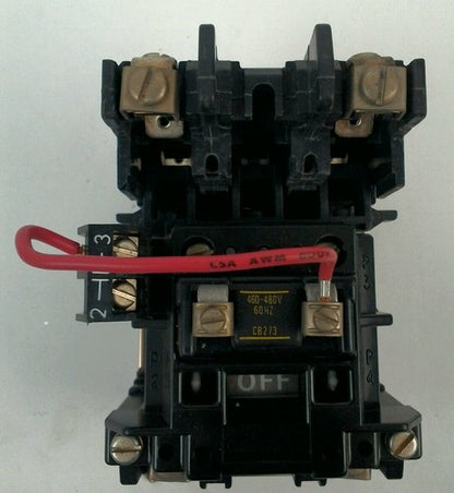 ALLEN-BRADLEY 500F-AOB920 / AC CONTACTOR / SIZE 0 / 2-POLE / NO CONTACTS1
