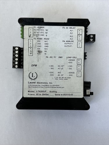 LAUREL ELECTRONICS LTA200JF TRANSMITTER 85-264VAC2