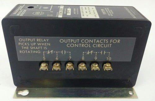ALLEN BRADLEY 870M-ZOD95 SER. A, MOTION DETECTOR, 20-40 RPM SPEED RANGE,120V 10A4