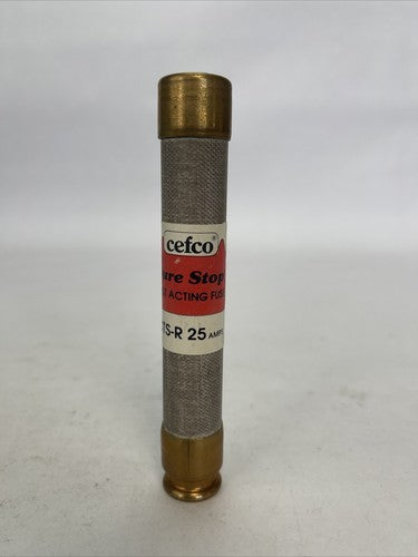 CEFCO CTS-R 25 CURRENT LIMITING CLASS RK-1 FUSE 25AMP 600VAC (LOT OF 7)1