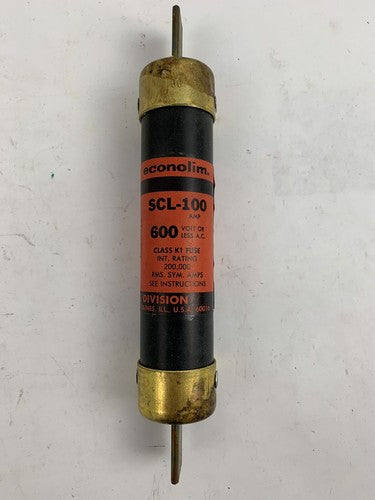 Economy Fuse SCL100 100A 600V Fuse2