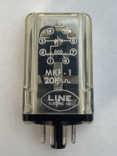 LINE ELECTRIC MKF1 RELAY 20K Ω0