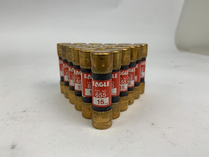 Eagle Electric 655-15-BOX 15A 250V Fuse "Lot of 25"0