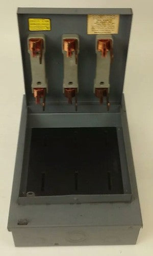 WADSWORTH 3810N FUSIBLE SERVICE DISCONNECT 3PH 4 WIRE 100A 120/240VAC 3