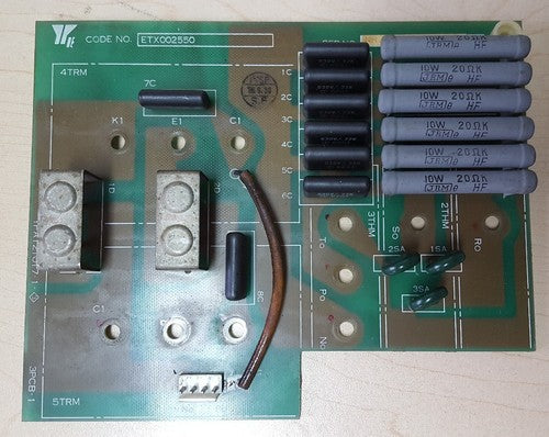 YASKAWA CIRCUIT BOARD ETX002550 YPAT21017-10