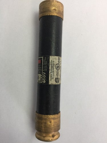 BUSSMAN FRS-R-60 FUSETRON 60A 600VAC DUAL-ELEMENT TIME-DELAY CURRENT (LOT OF 4)2