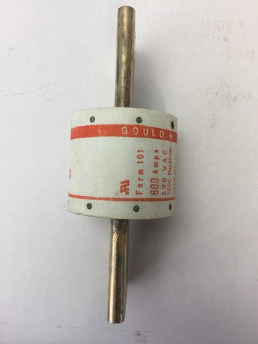 GOULD SHAWMUT AMPTRAP A50P800 FUSE 800 AMP 500VAC TYPE 4 FORM 101 2