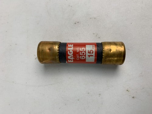 Eagle Electric 655-15-BOX 15A 250V Fuse "Lot of 25"1