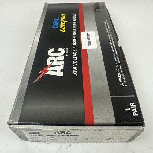 ARC NTM011R11 LOW VOLTAGE RUBBER INSULATING GLOVE RED SIZE 11 TYPE 1 CLASS 00