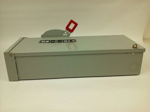  GE TH2262RDC, SAFETY SWITCH, MOD 10, 30A, 600VAC/250VDC, MAX H.P. 35, TYPE 3R9