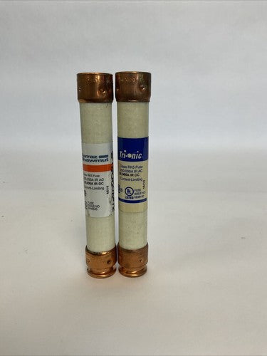 FERRAZ SHAWMUT TRS20R 20A 600VAC 300VDC TRI-ONIC FUSE DUAL ELEMENT (LOT OF 2)3