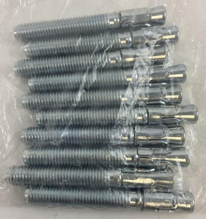 MSC 77487130 POWERSTUD WEDGE ANCHOR 5/8 X 5" ***LOTOF10***2