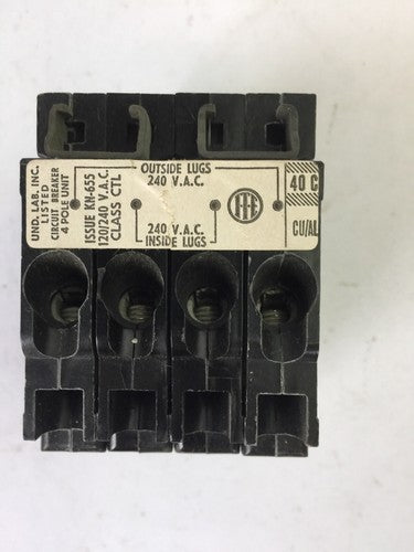 ITE QT2-3020 3 EQ-T QUAD UNITS PLUG-IN 120/240VAC 30/20/20/30A (BOX OF 3)4