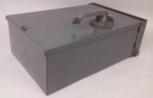 FPE RH5636R SAFETY SWITCH 3P, 60A, 600VAC, 3 WIRE, 3 BLADES, 50HP RAINPROOF7