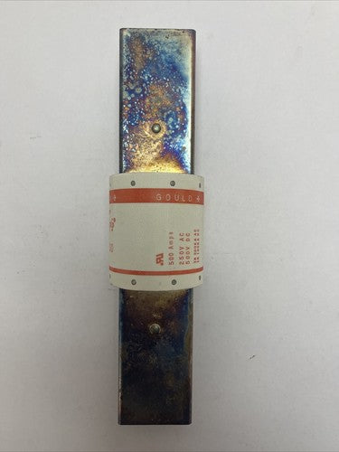 GOULD SHAWMUT A2Y500-3 AMP-TRAP FUSE 500AMP 250VAC 500VDC TYPE 35