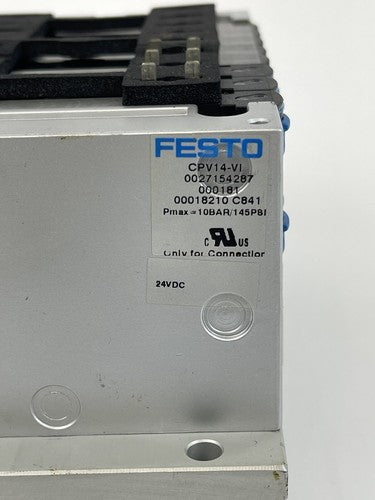 FESTO - CPV14-V1 - VALVE MANIFOLD - W/ PNEUMATIC CONNEC. PLATE, C402(3), C102(5)2